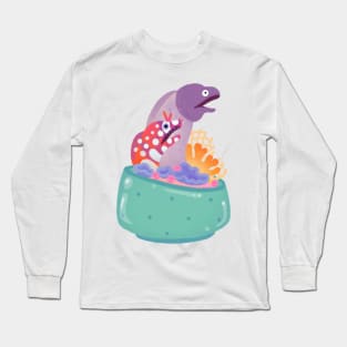 Eel flower pot 1 Long Sleeve T-Shirt